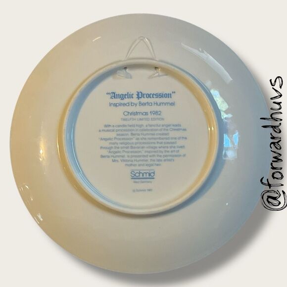 1982 Schmid “Angelic Procession” – Sister Berta Hummel – No Box - Picture 5 of 7